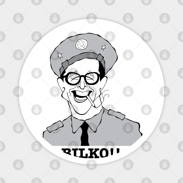 SGT BILKO FAN ART!! Magnet by cartoonistguy